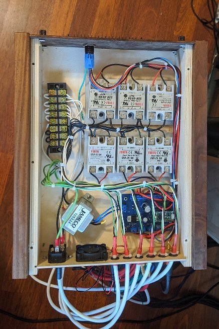 DIY HiFi power control unit