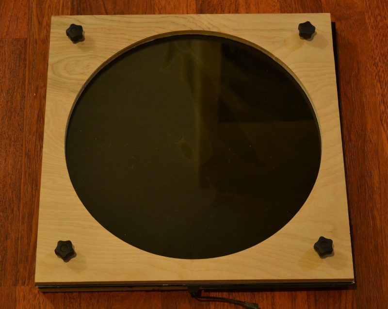 Telescope flat field panel with ND filter