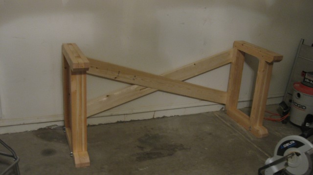 Workbench base frame.