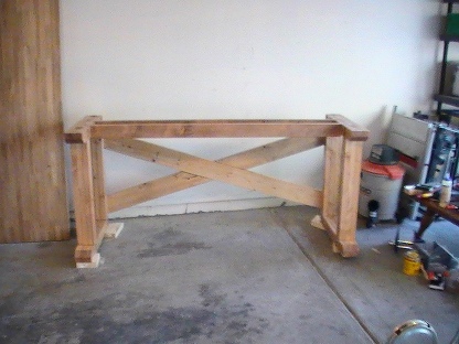 Workbench base frame.