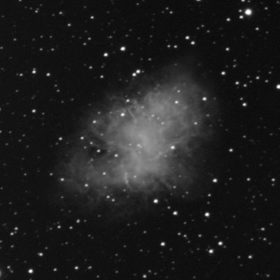 M1 Crab Nebula Supernova Remnant in Taurus