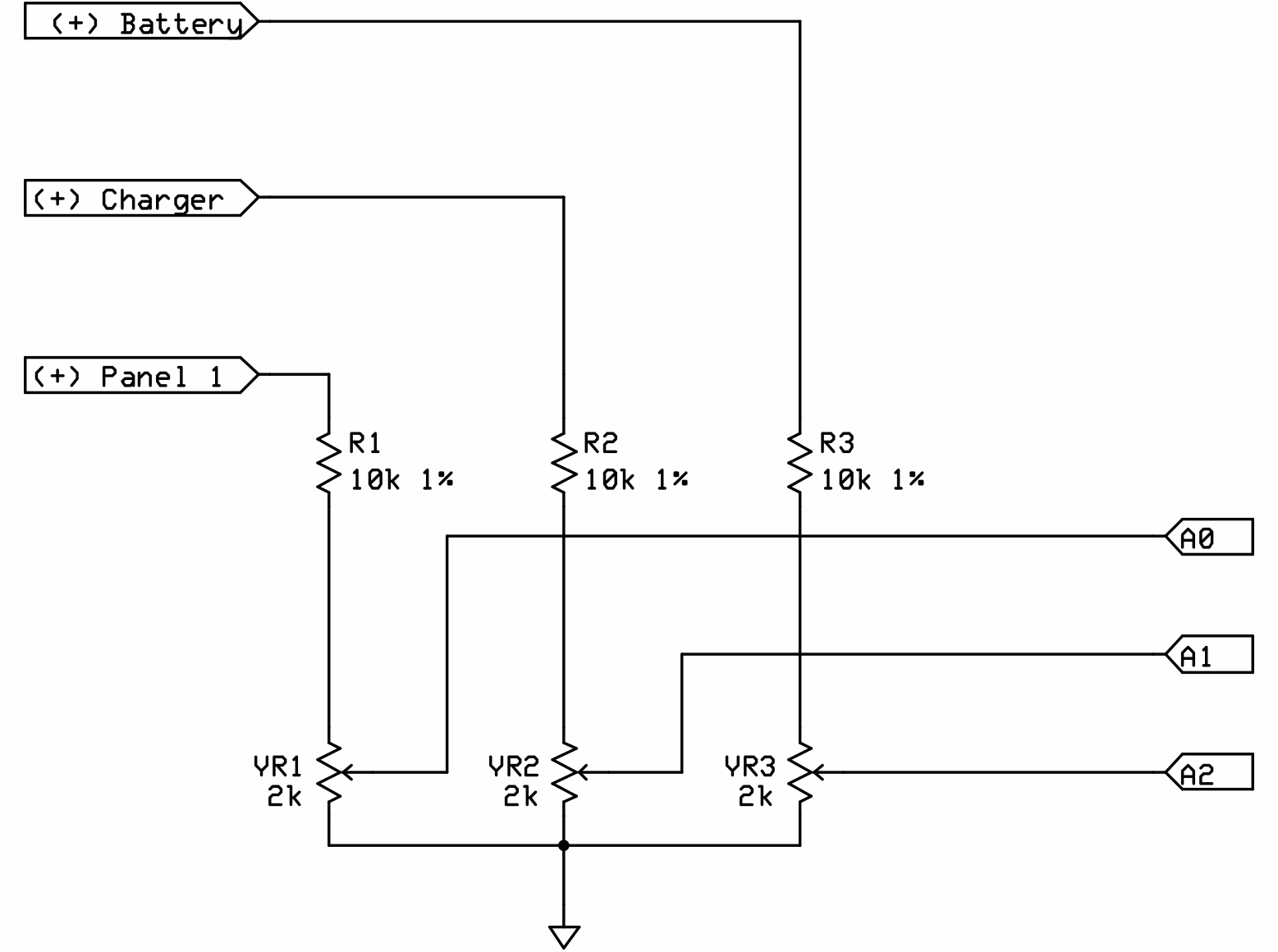 voltage divider